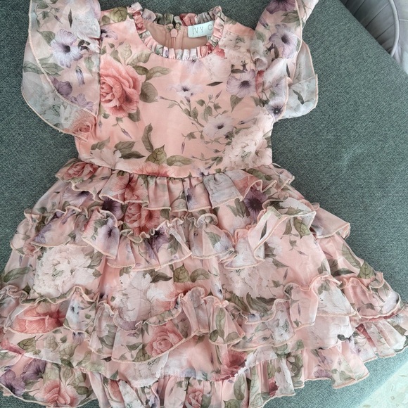 Ivy City Co Other - Ivy City Co Toddler Tiered Floral Dress 12-18 M